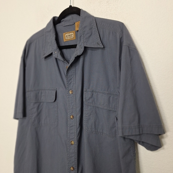C.E. Schmidt Workwear Men's Outdoor Short Sleeve Button Down Shirt Size XL - Picture 4 of 11